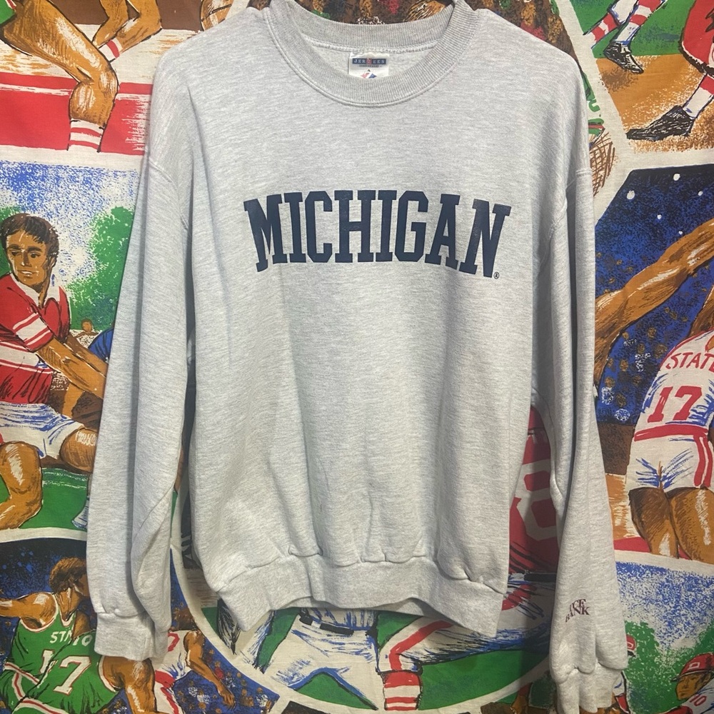 Vintage Michigan Wolverines Crewneck Sweatshirt
